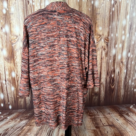 Pure Jill 3/4 Sleeve Tunic Sweater Top M - Picture 3 of 5